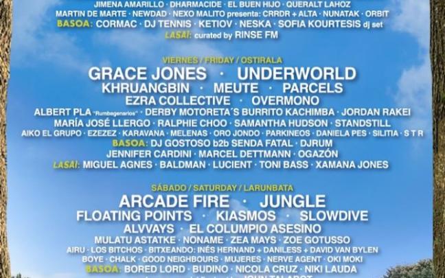 Imagen del cartel del BBK Live 2024