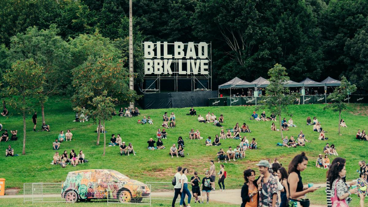 Cartel del Bilbao BBK Live en una edición anterior