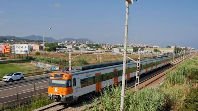 Imagen de archivo de un tren de Rodalies.