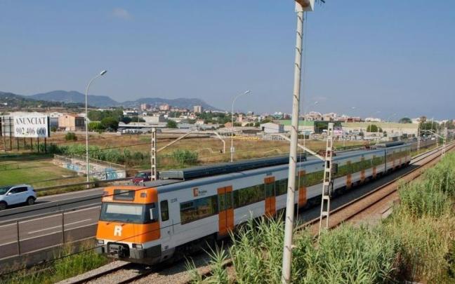 Imagen de archivo de un tren de Rodalies.