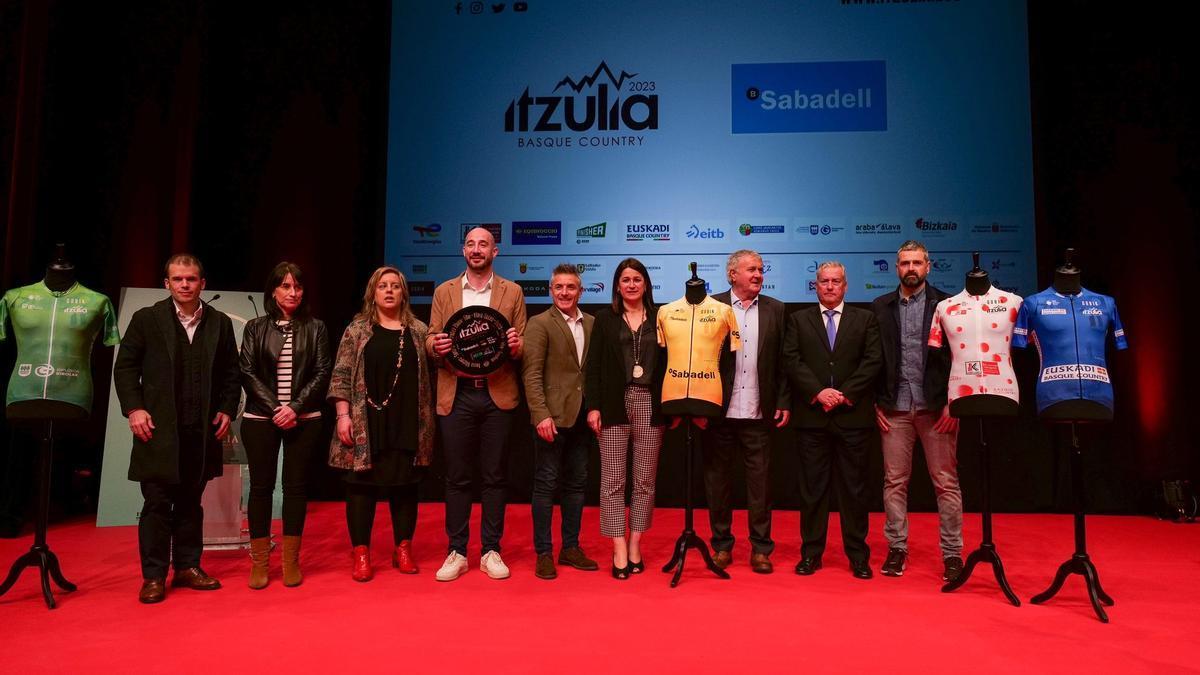 La prelista para la Itzulia ha sido presentada este jueves en Eibar.