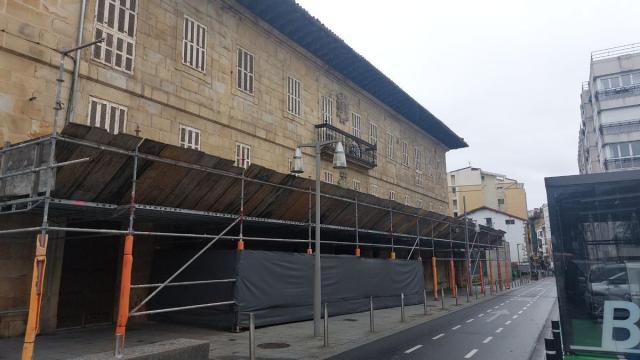 Obras en la antigua residencia Uribarri
