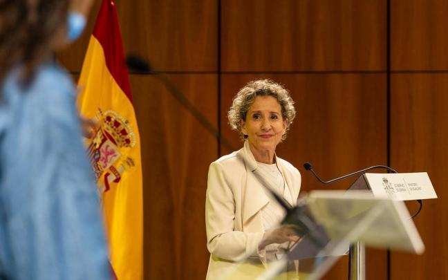 La hasta ahora secretaria de Estado de Igualdad y próxima secretaria de Estado de Seguridad, Aina Calvo.
