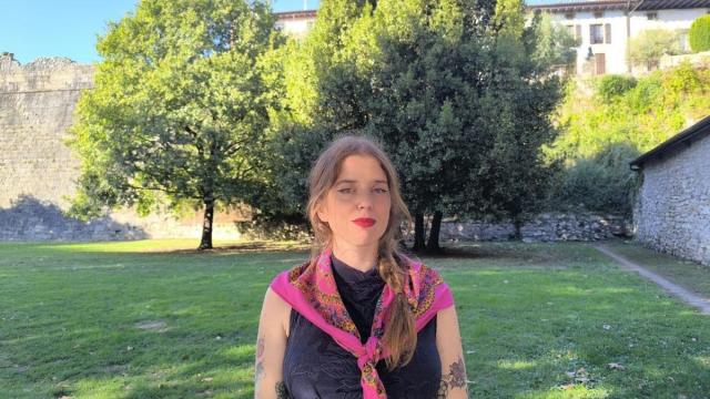 Nora Ferreira, capitana de la compañia Jaizkibel