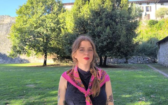 Nora Ferreira, capitana de la compañia Jaizkibel