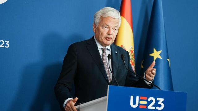 El comisario europeo de Justicia, Didier Reynders, en una foto de archivo.