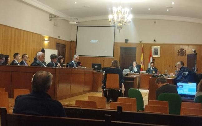 Imagen del juicio del 'caso ataúdes'.