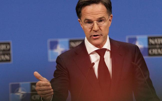 El secretario general de la OTAN, Mark Rutte