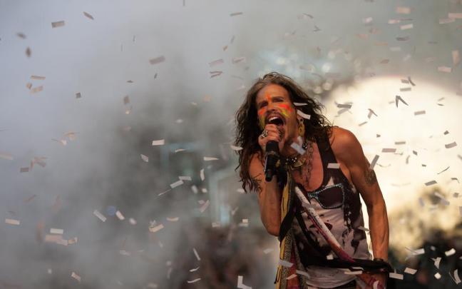 Steven Tyler durante una actuación en 2018. / EP Steven Tyler durante una actuación en 2018.