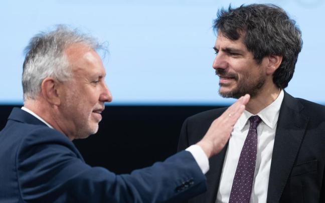 El ministro de Cultura, Ernest Urtasun, y el ministro de Política Territorial y Memoria Democrática, Ángel Víctor Torres / EP El ministro de Cultura, Ernest Urtasun, y el ministro de Política Territorial y Memoria Democrática, Ángel Víctor Torres