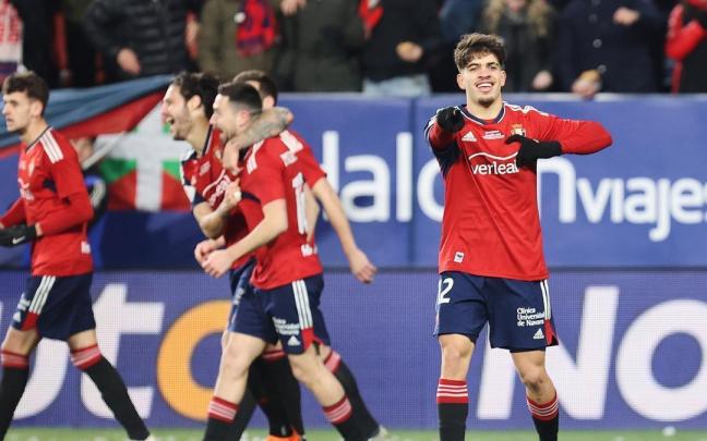 Abde volvió a celebrar otro gol importante en la Copa. Abde volvió a celebrar otro gol importante en la Copa.