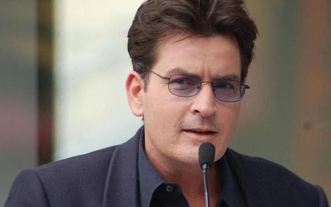 El actor Charlie Sheen.