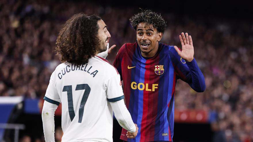 "Le dije que jugará de titular el primer Clásico, pero que en el segundo será suplente, porque me lo voy a comer", bromeó Lamine.