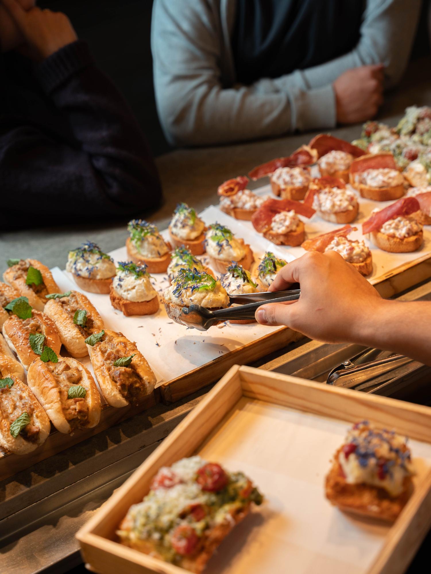 La barra de pintxos del Jose Mari.