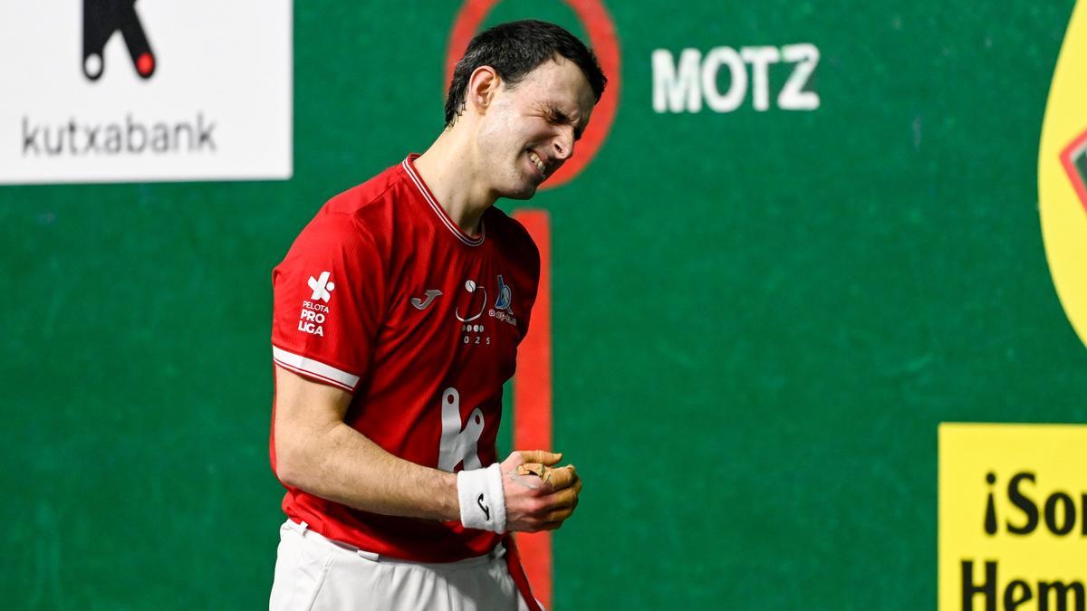 Altuna III-Ezkurdia vencen a Zabala-Martija por 22-12 en el 'play-off' del Campeonato de Parejas disputado en el Beotibar de Tolosa