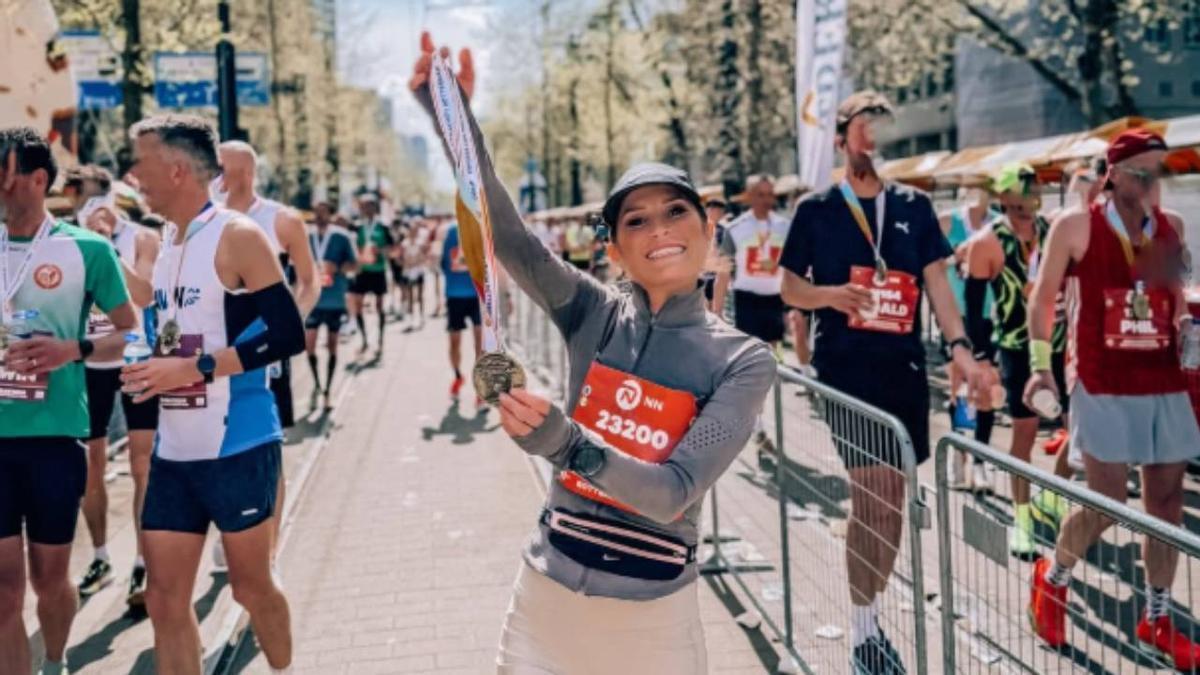Verdeliss, en su primera maratón tras un parón por recomendación médica