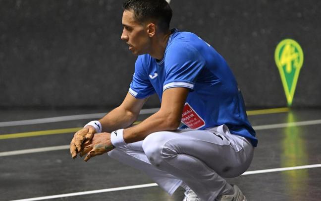 Javier Zabala no pudo con Peio Etxeberria.