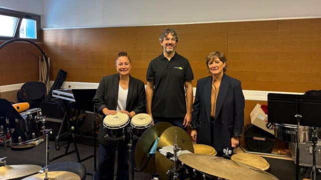 Presentación del nuevo concierto de la banda.