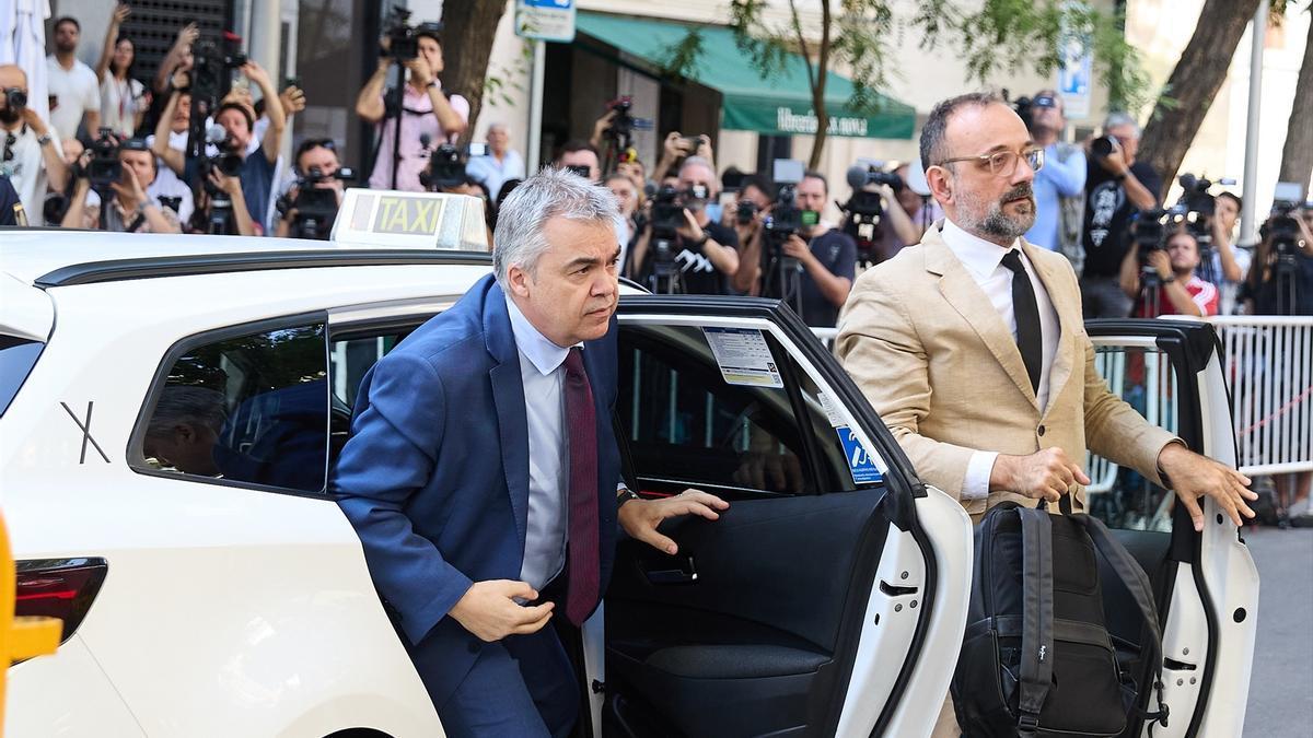 Cerdán llega al Supremo para declarar por el 'caso Koldo'.