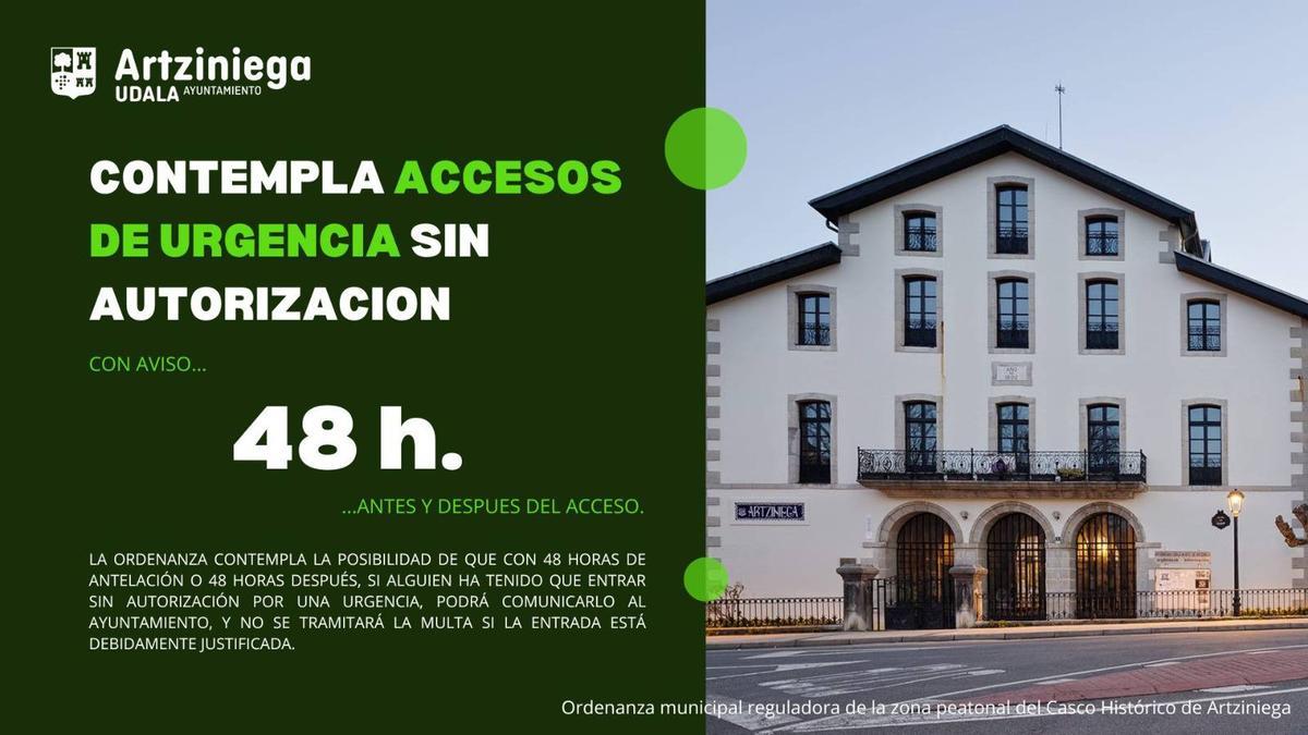 Contempla accesos de urgencia