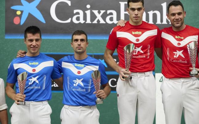 En imágenes: Jaka y Ugartemendia, campeones del Torneo San Fermín Serie B ante Agirre-Eskiroz. / Iñaki Porto En imágenes: Jaka y Ugartemendia, campeones del Torneo San Fermín Serie B ante Agirre-Eskiroz.