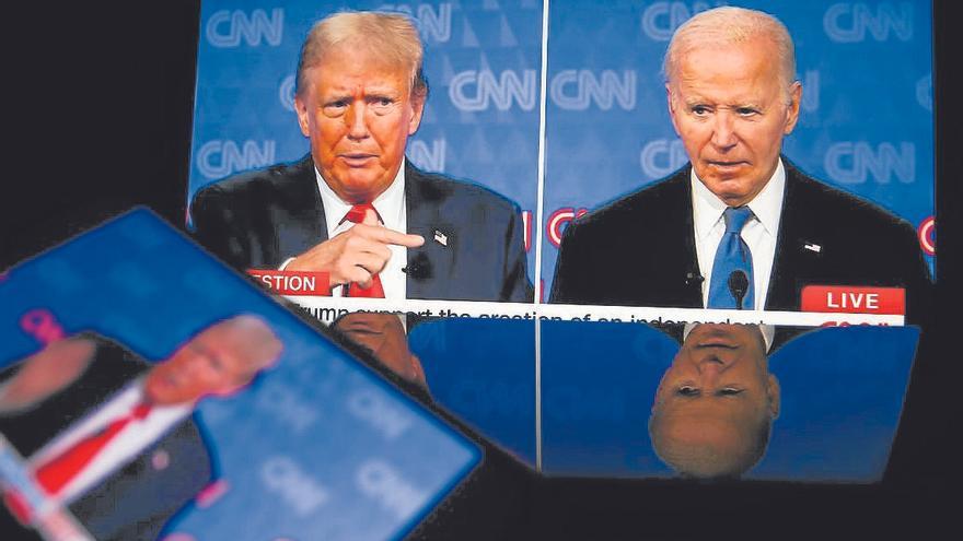 Joe Biden protagonizó un debate desastroso frente a Donald Trump.