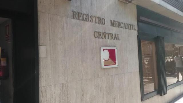 Registro mercantil central.