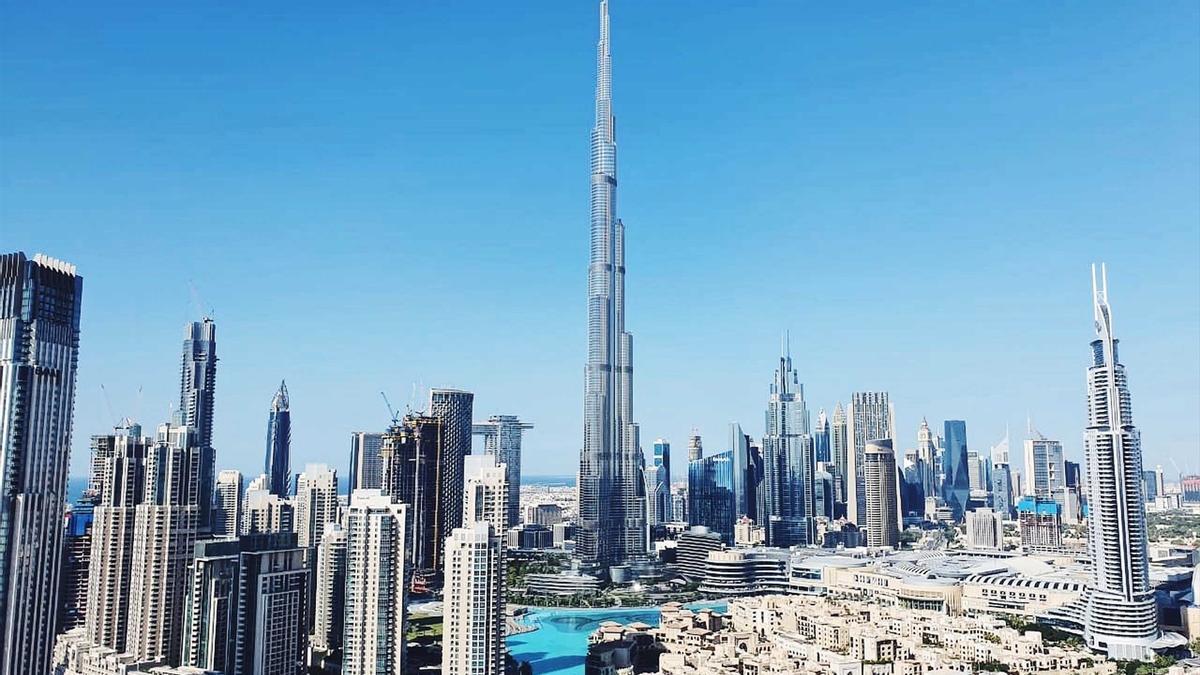 Vista de Dubái.