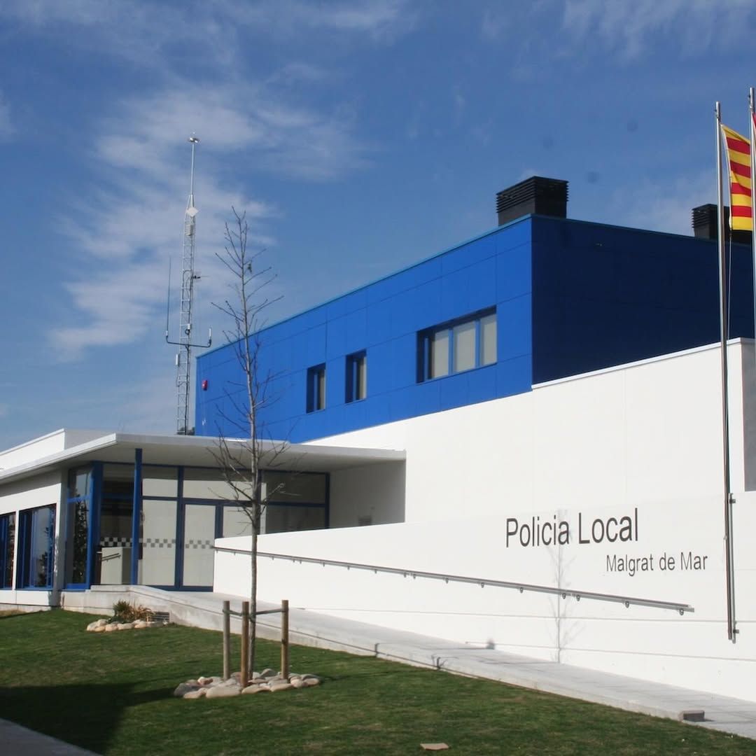 La comisaría de Malgrat de Mar.