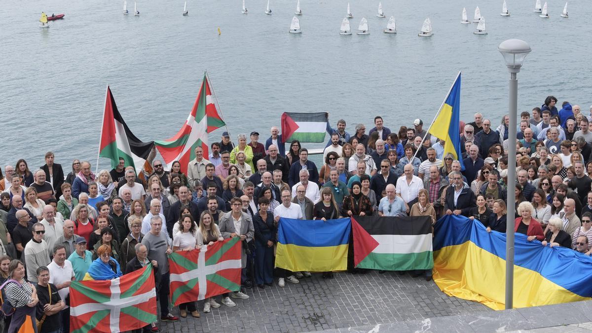 Concentración del PNV este domingo en Donostia por el Día Internacional de la Paz de Naciones Unidas