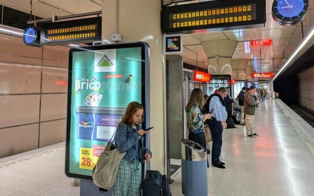Instalaciones de Metro Bilbao.