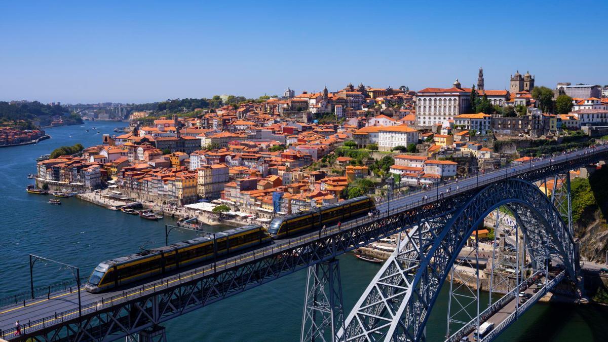 Panorámica de la ciudad de Oporto