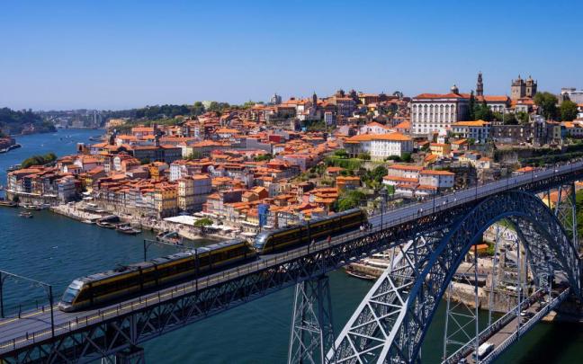 Panorámica de la ciudad de Oporto
