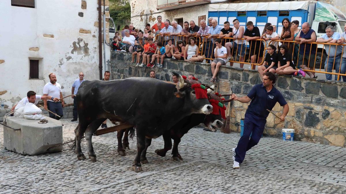 Errezilgo plaza izan zen Lekuona sariaren lekukoa larunbatean eta astelehenean.