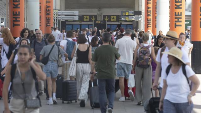 Aeropuerto de Palma de Mallorca.