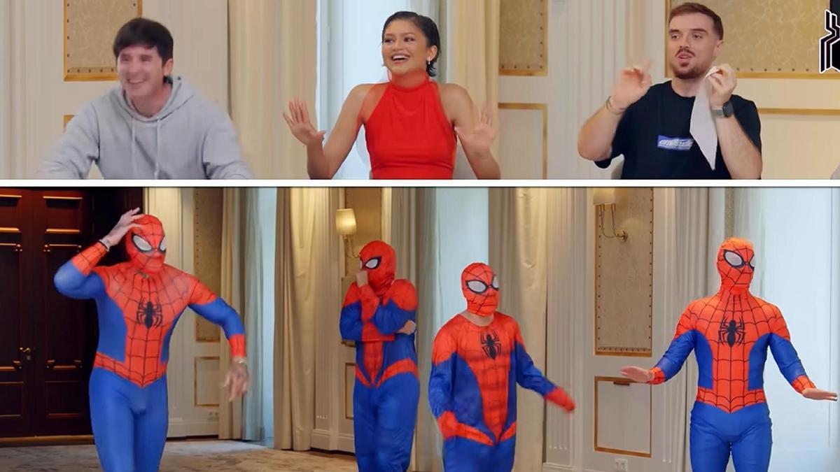 Zendaya tuvo que decidir quién era el mejor Spider-Man, incluyendo a Tom Holland.