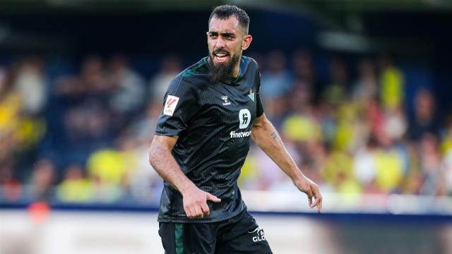El futbolista del Betis Borja Iglesias