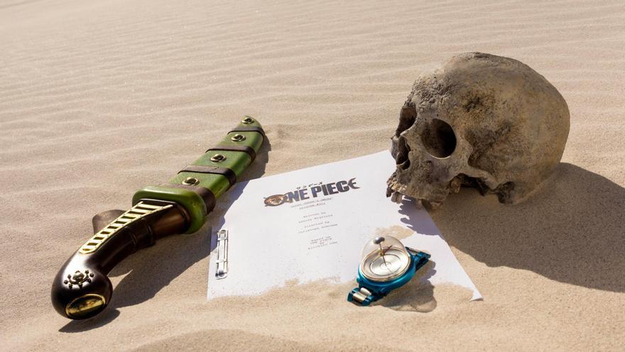 Foto de decorado durante el rodaje de la tercera temporada de 'One Piece'