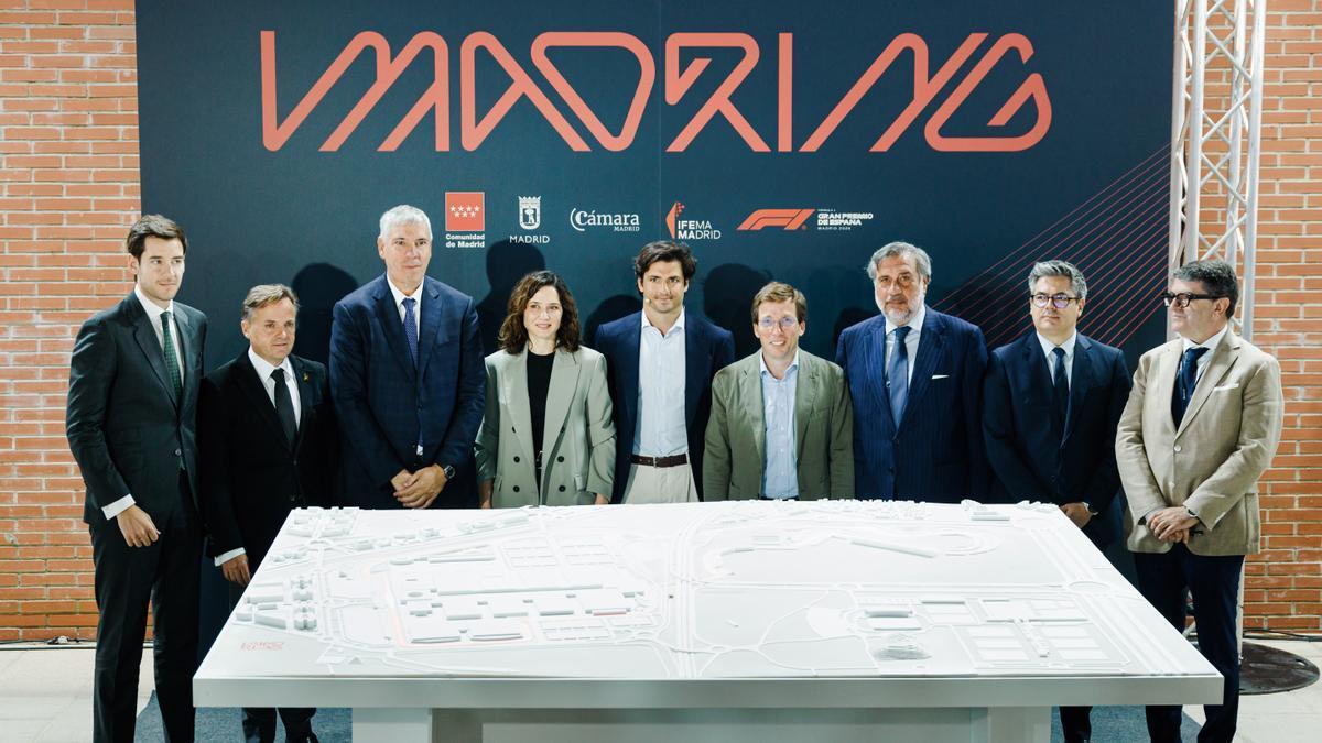 Presentación del circuito de Fórmula 1 Madring en IFEMA Madrid