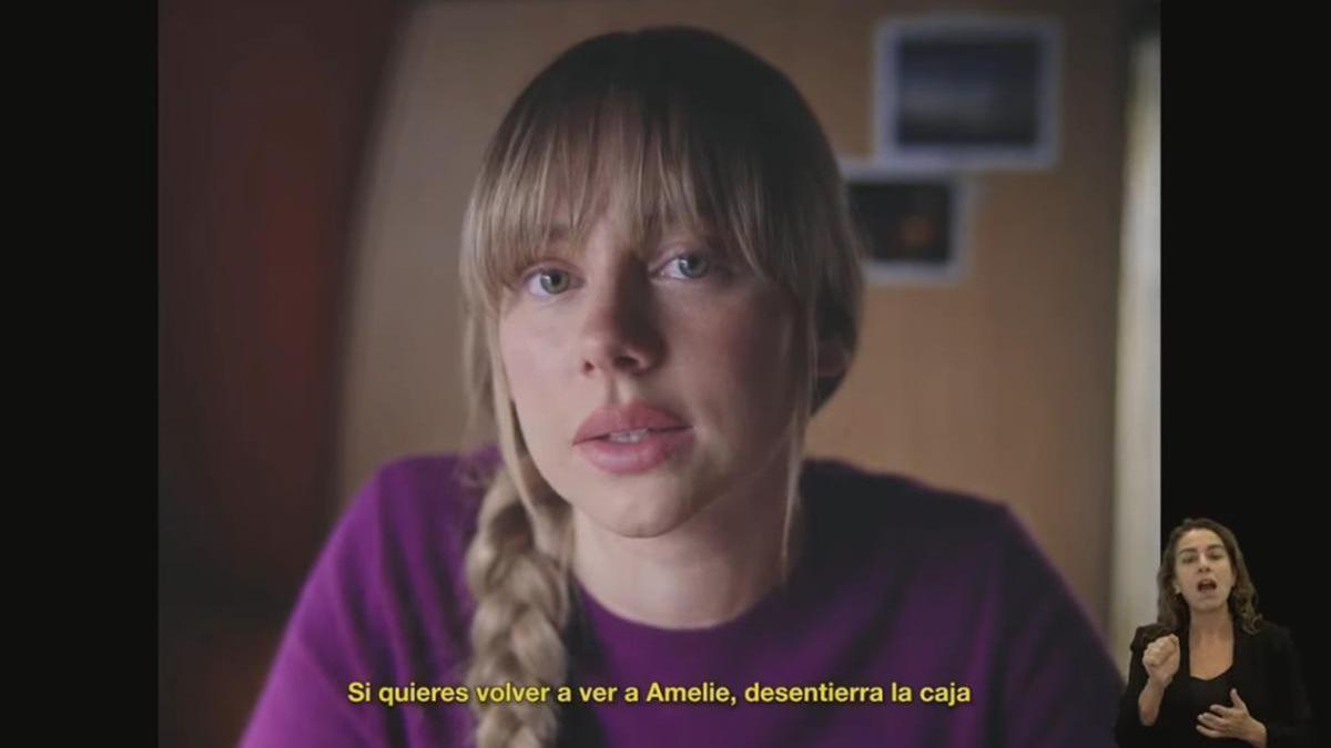 Ester Expósito en la campaña titulada 'La búsqueda del tesoro'.