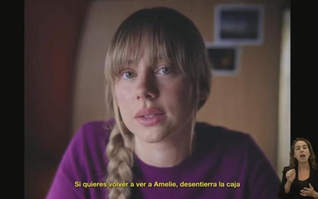 Ester Expósito en la campaña titulada 'La búsqueda del tesoro'.