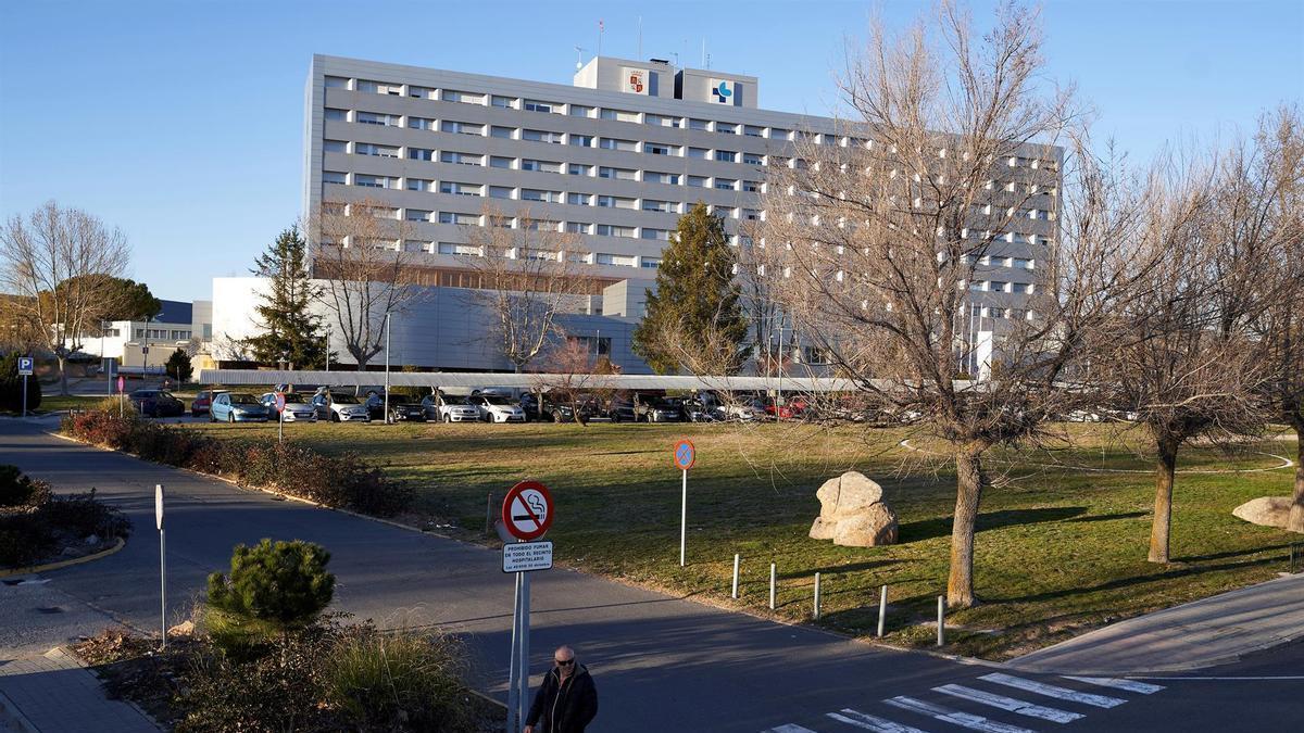 Vista del exterior del hospital Nuestra Señora de Sonsoles en Ávila.