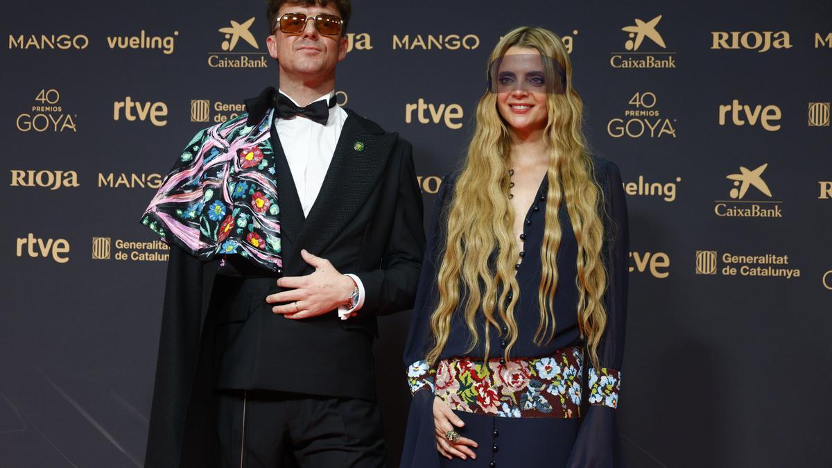 La actriz Macarena Gómez junto a su marido, Aldo Comas