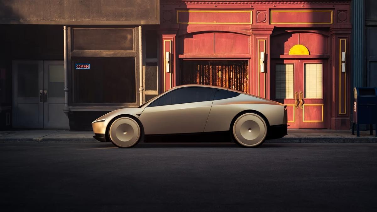 Prototipo Tesla Cybercab.