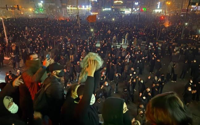 Movilizaciones en Irán.