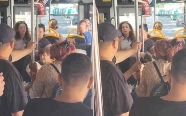 La conductora tuvo que detener su autobús por la negativa de la madre a ceder el asiento a la anciana.
