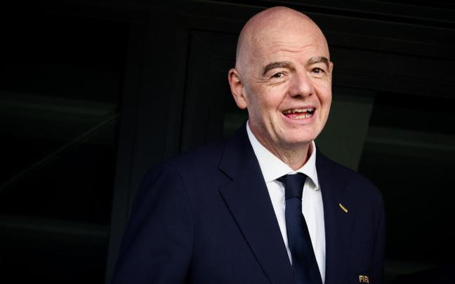 El presidente de la FIFA, Gianni Infantino.