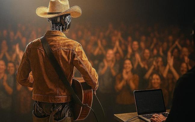 La IA empieza a introducirse tambien en géneros musciales tan específicos como el country.