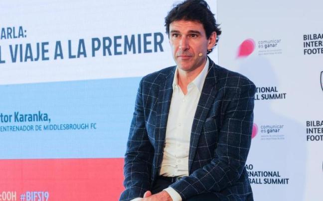 Aitor Karanka en una imagen de archivo. Foto: JOSE MARI MARTÍNEZ