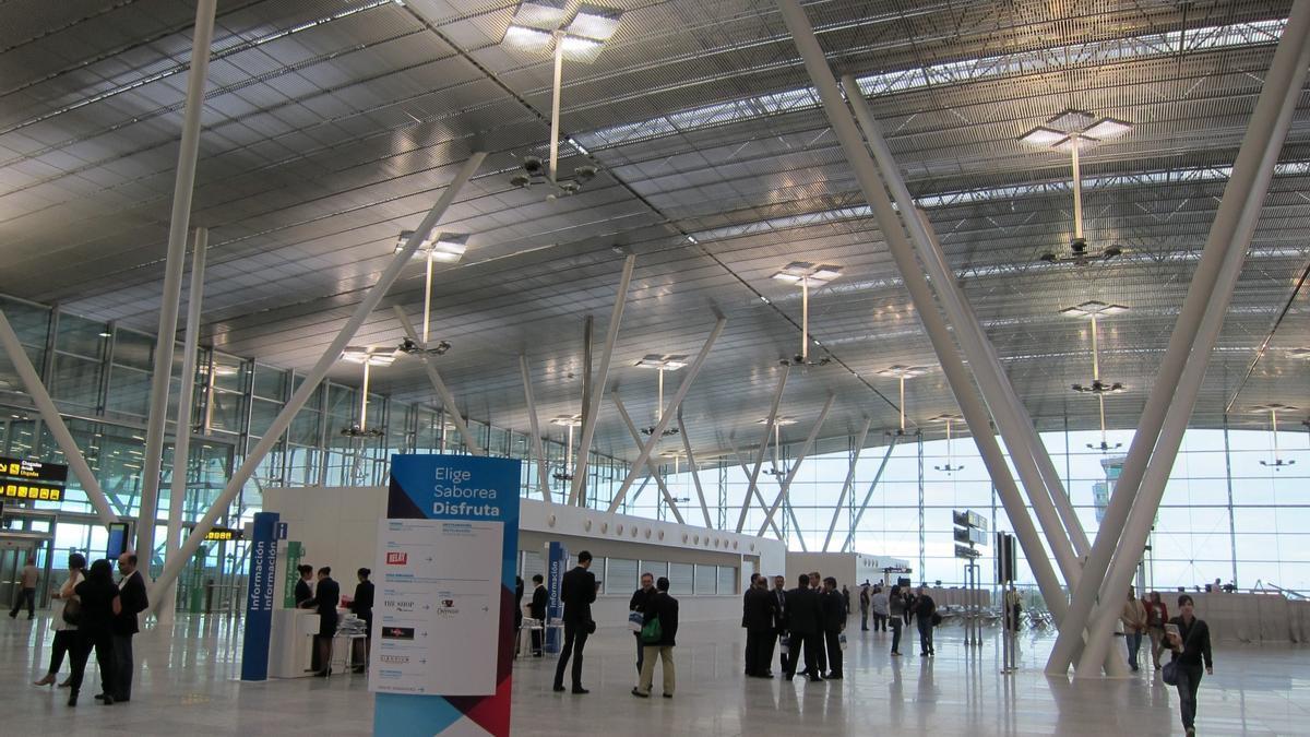 Terminal del aeropuerto de Santiago